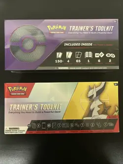 Pokemon TCG: Trainer's Toolkit Box X2 New Factory Sealed 8 Booster Packs - Image 1