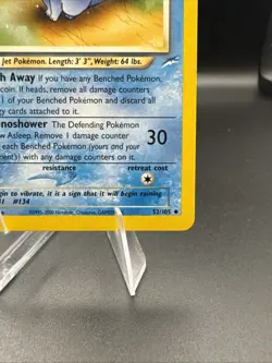 Pokemon Card - Light Vaporeon Neo Destiny 52/105 Uncommon Non Holo - NM/LP - Image 5