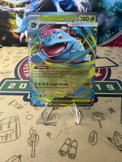 Mega Venusaur Ex 003/132 Mega Evolution Pokemon TCG - Image 1