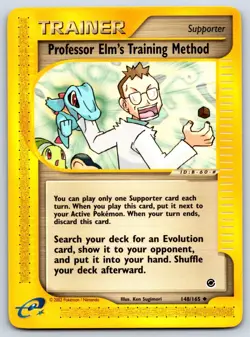 Professor Elm's Training Method - Expedition 148/165 Pokemon Card NM - Image 1