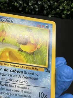 Psyduck 53/62 1st Edition SPANISH Fossil LP-NM Pokemon TCG - Image 5