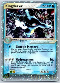 Kingdra ex - Dragon 92/97 Holo Ultra Rare Pokemon Card LP - Image 1