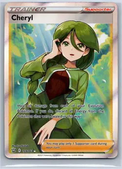 Cheryl (Full Art) Battle Styles 159/163 Ultra Rare Pokemon Card NM - Image 1