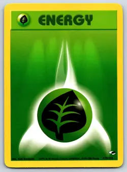 Grass Energy - Gym Heroes 129/132 Pokemon Card LP - Image 1