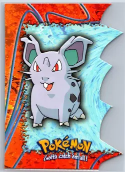 Nidoran F - Die Cut - Pokemon TOPPS EV07 of 12 Trading Card NM - Image 1