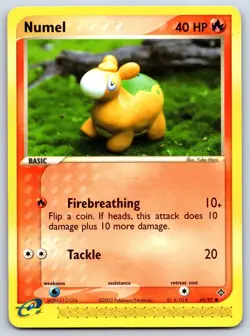 Numel - Dragon 69/97 Yuka Morii e-Reader Pokemon Card NM - Image 1