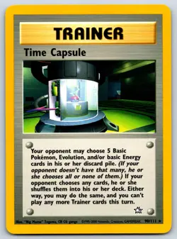 Time Capsule - Neo Genesis 090/111 Pokemon Card LP - Image 1