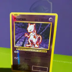 Pokemon Mewtwo 51/108 Reverse Holo Rare XY Evolutions Card - Image 3