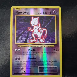 Pokemon Mewtwo TCG XY Evolutions Reverse Holo Rare Card 51/108 - Image 1