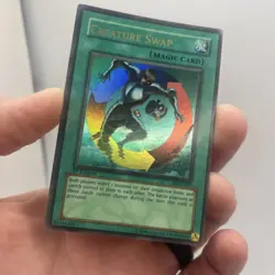 Yu-Gi-Oh! Creature Swap Legacy of Darkness LOD-081 1st Edition Holo Spell - Image 4