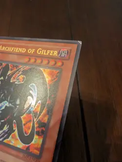 Yu-Gi-Oh! LIMITED EDITION Archfiend of Gilfer #JMP-EN003 Light Play - Image 3