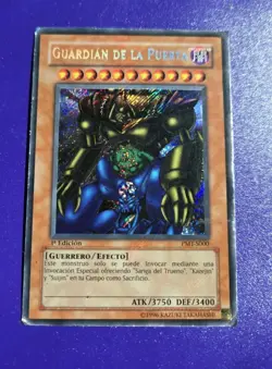 *SPANISH* Gate Guardian Secret Rare 1st Ed PMT-S000 DMG Yugioh - Image 1
