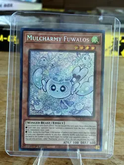 Yugioh Mulcharmy Fuwalos Platinum Secret RA04-EN050 Quarter Century Stampede NM - Image 1