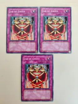 3 Jar of Greed SD3-EN029 1st Edition Common LP/MP - Image 1