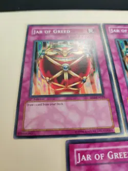 3 Jar of Greed SD3-EN029 1st Edition Common LP/MP - Image 2