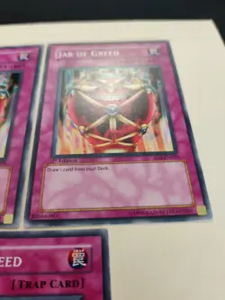 3 Jar of Greed SD3-EN029 1st Edition Common LP/MP - Image 4