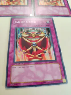 3 Jar of Greed SD3-EN029 1st Edition Common LP/MP - Image 5