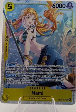 Nami - One Piece EB03-053 Heroines Edition SR Super Rare - Image 1