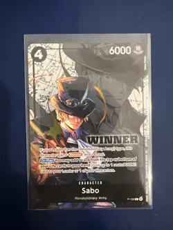 Sabo (Winner Pack 2026 Vol. 2) P-105 One Piece Promotion Cards Foil - Image 1