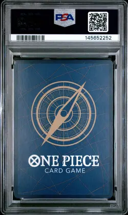 2023 ONE PIECE JAPANESE PROMO WEEKLY SHONEN JUMP MONKEY D. LUFFY PSA 10 - Image 2