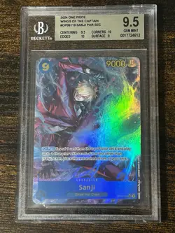 Sanji OP06-119 Alternate Art Wings of the Captain One Piece BGS 9.5 - Image 1
