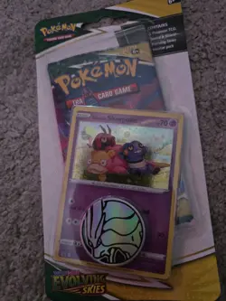 Pokemon Evolving Skies Checklane Blister Pack Slowpoke Promo Brand New Sealed - Image 3