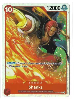 Shanks SR OP06-007 Wings of the Captain One Piece Card Game - Image 1