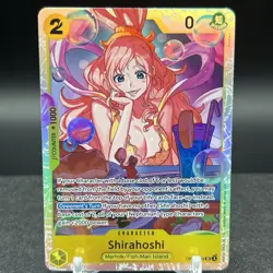 Shirahoshi OP12-102 SR Foil Legacy of Master One Piece Card - Image 1