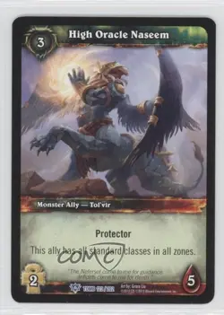 2012 World of Warcraft TCG: Tomb of the Forgotten High Oracle Naseem #123 - Image 1