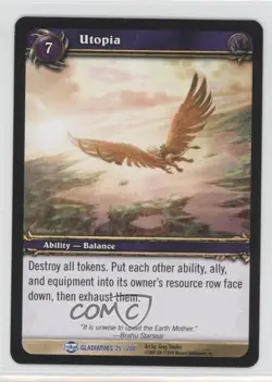 2009 World of Warcraft TCG: Blood of Gladiators Utopia #25 - Image 1
