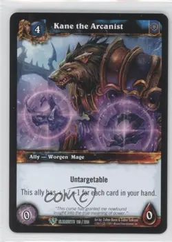 2010 World of Warcraft TCG: War of the Elements Kane the Arcanist #119 - Image 1