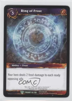 2011 World of Warcraft TCG: Twilight of the Dragons Ring of Frost #52 - Image 1