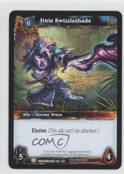 2010 World of Warcraft TCG: Worldbreaker Jinie Swizzleshade #142 - Image 1
