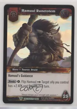 2013 World of Warcraft TCG: Timewalkers Epic Collection Foils Hamuul Runetotem - Image 1