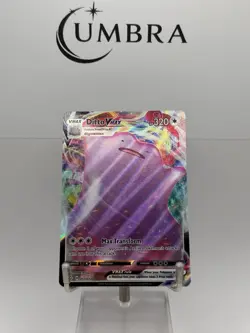 Pokemon TCG Shining Fates Ditto VMAX Holo Ultra Rare Card 051/072 NM - Image 1