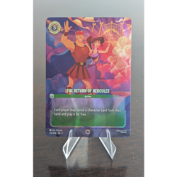 Disney Lorcana The Return of Hercules Enchanted 215/204 Holo - Image 1
