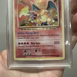 Pokemon 2016 XY Evolutions Charizard Holo 11/108 PSA 9 ( FADED ON THE FRONT) - Image 3