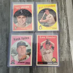 1958 Topps Baseball (LOT of 16) Vintage Major League Baseball Cards MLB - Image 4