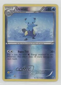 Dewott Reverse Foil Pokemon Black & White Base Set #30 READ - Image 1