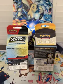Pokemon Sealed Cyrus & Lillie Premium Tournament Collection Milk Box - Image 4