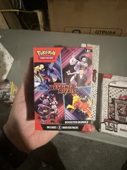 Pokemon Destined Rivals Booster Bundle BRAND NEW SEALED - Image 1