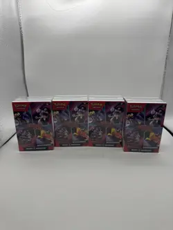 Pokemon TCG Destined Rivals Booster Bundle Lot of Four (4) - Image 1