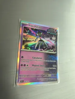 ⭐Iron Valiant - 080/162 Temporal Forces Holo Rare Pokemon - MINT CONDITION - Image 2