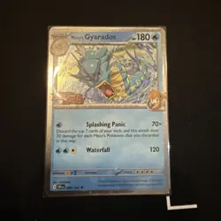 Misty’s Gyarados 049/182 PreRelease Stamp Destined Rivals Pokemon TCG - Image 1