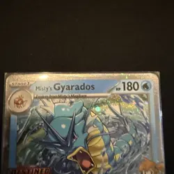 Misty’s Gyarados 049/182 PreRelease Stamp Destined Rivals Pokemon TCG - Image 2