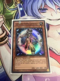 GEM-KNIGHT LAZULI ITALIAN SUPER RARE HA07-EN039 IT039 NEAR MINT YUGIOH - Image 1