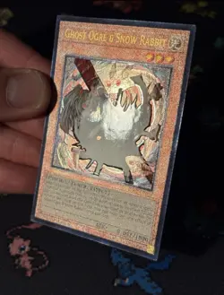 Yugioh Ghost Ogre & Snow Rabbit RA02-EN009 1st Edition Collector Rare NM - Image 4
