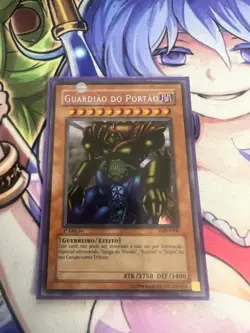 GATE GUARDIAN PORTUGUESE SECRET RARE 1ST MRD-000 PMT-P000 LIGHT PLAY YUGIOH - Image 1