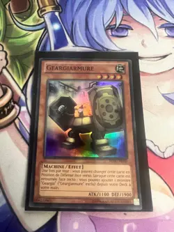 GEARGIARMOR FRENCH SUPER RARE REDU-EN030 FR030 NEAR MINT YUGIOH - Image 1