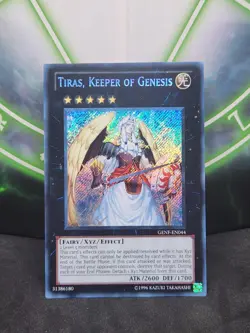 Yugioh Tiras, Keeper of Genesis GENF-EN044 Secret Rare NM - Image 1